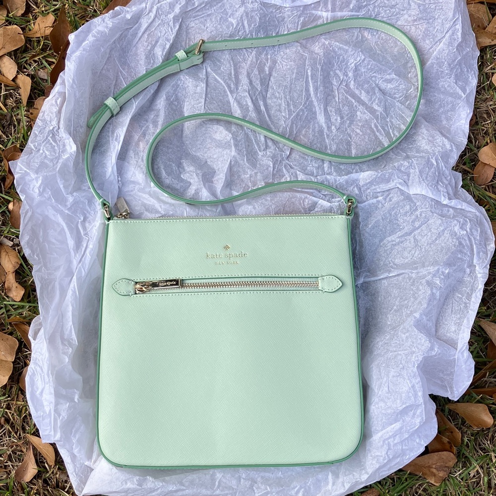 Kate Spade Mint Green Crossbody Bag